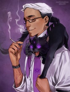 Good night, Night Vale. Good night. Illustration by Meadow Rue