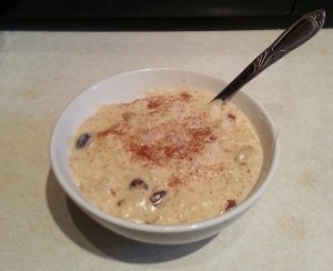 rice pudding